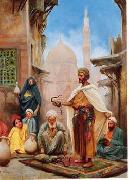 Arab or Arabic people and life. Orientalism oil paintings  415 unknow artist
